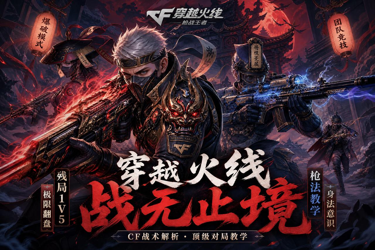 玩物社区穿越火线战术视频解说
